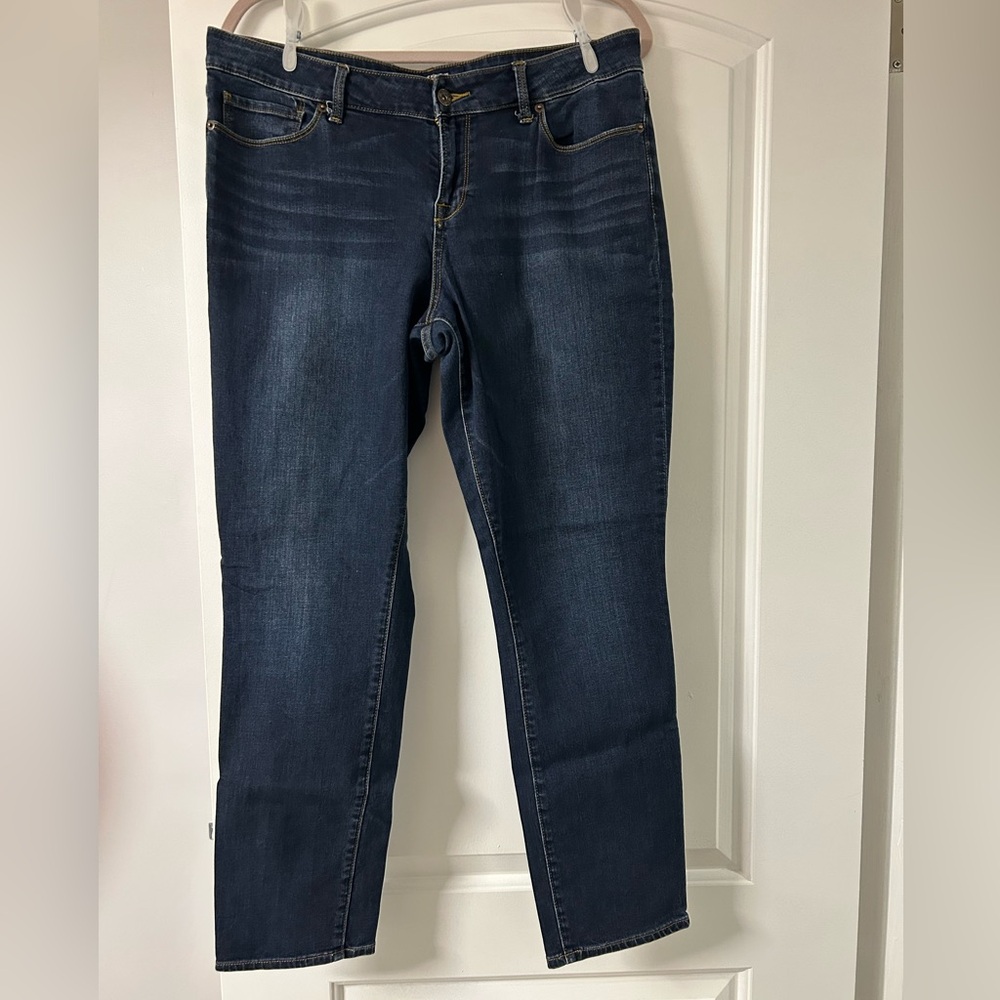 Lucky Brand Lolita Skinny jeans dark blue sz 14A